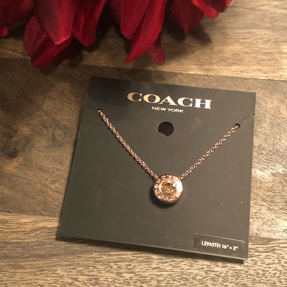 Coach Jewelry - COACH💞Rose Gold Necklace